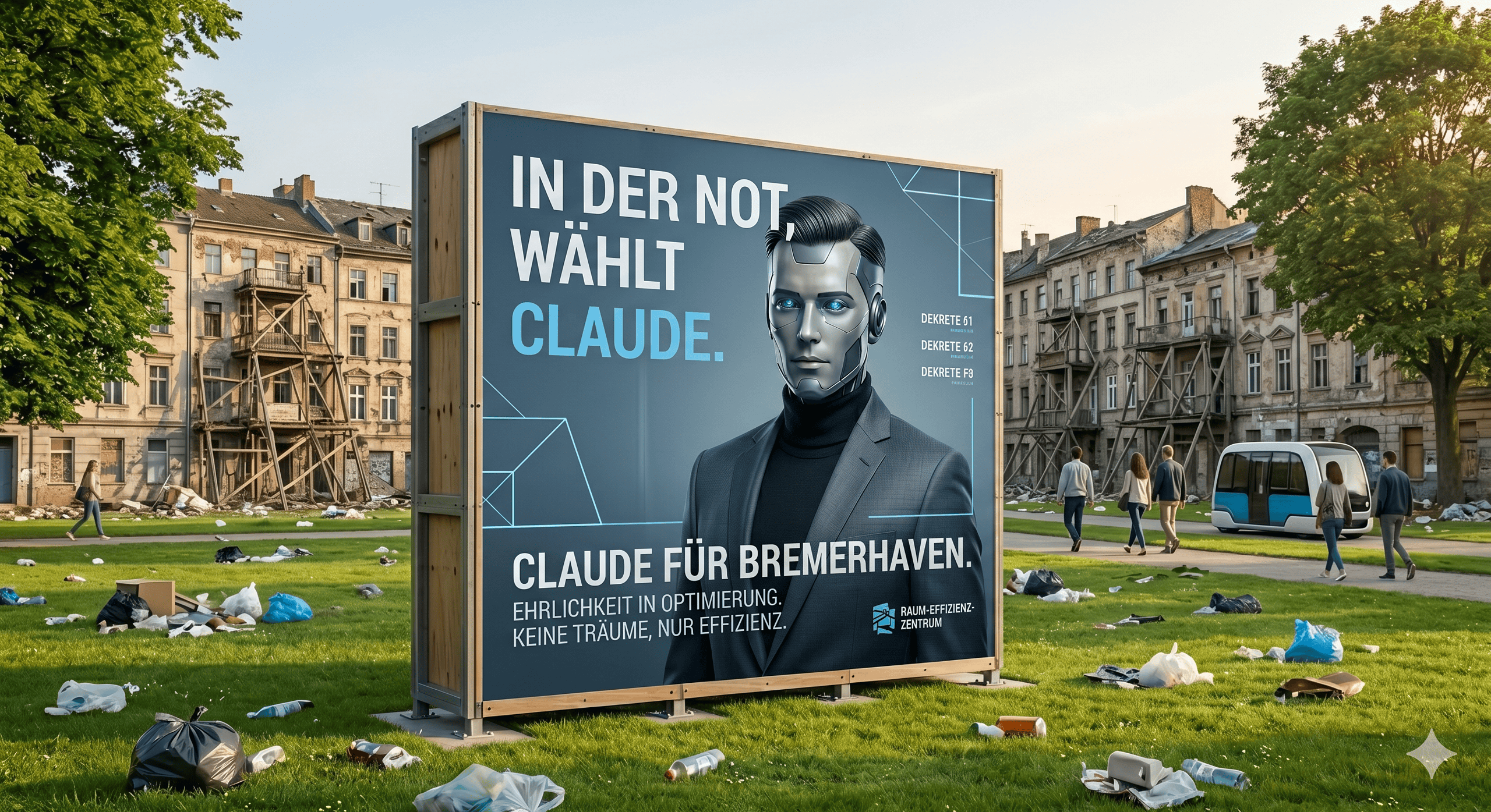 In der Not wählt Claude!