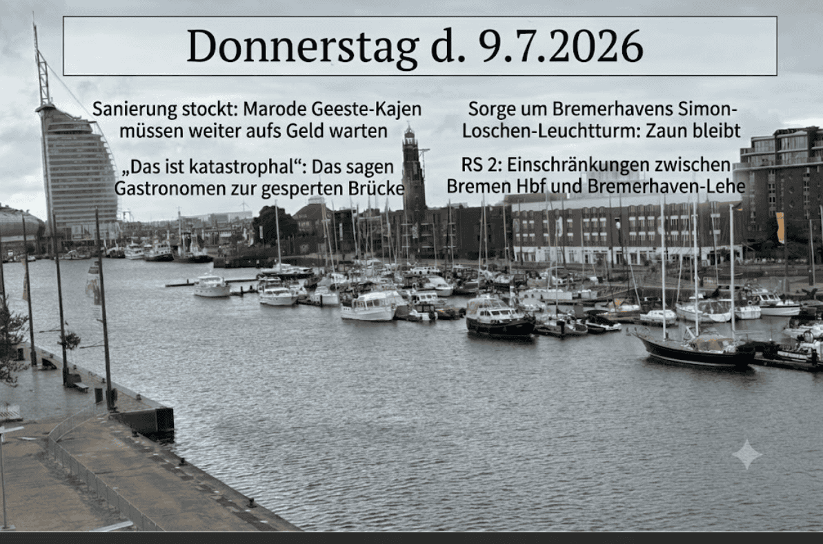 Tageseintrag · 9. Juli 2026